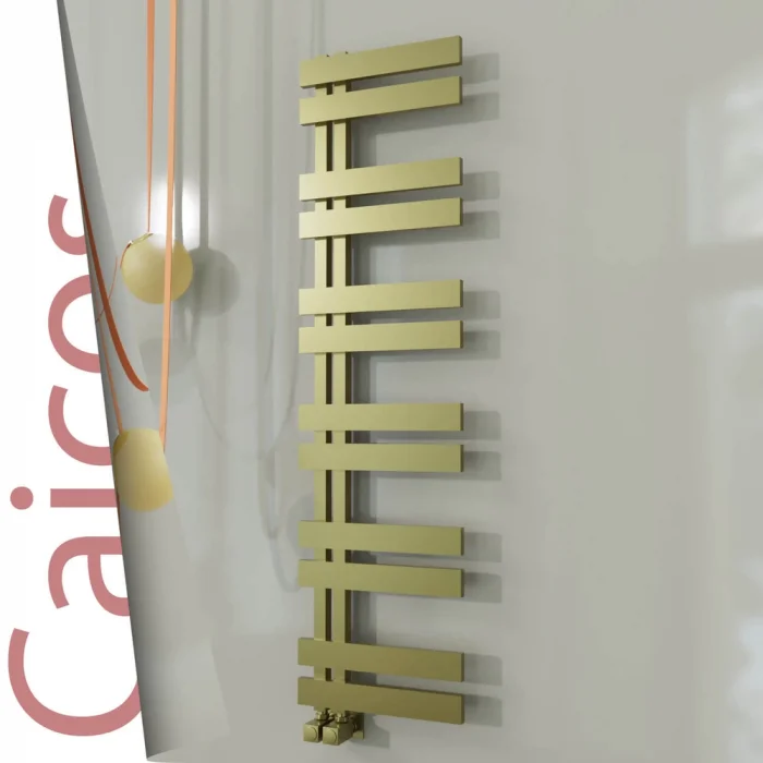 CAICOS Paslanmaz Çelik Havlupan 400x1530 Satine Altın