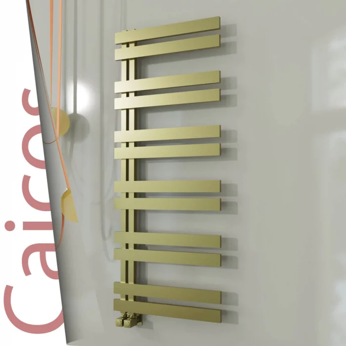 CAICOS Paslanmaz Çelik Havlupan 400x990 Satine Altın