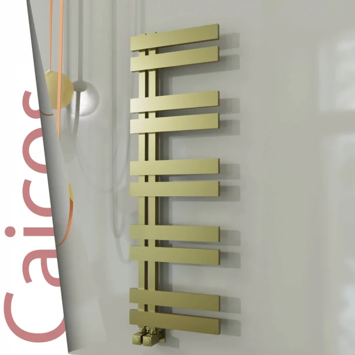 CAICOS Paslanmaz Çelik Havlupan 500x1260 Satine Altın