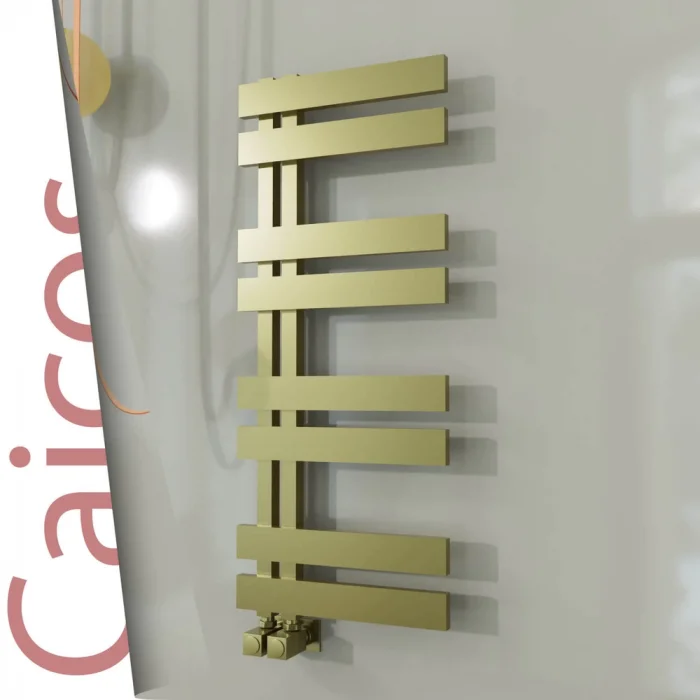 CAICOS Paslanmaz Çelik Havlupan 600x1530 Satine Altın