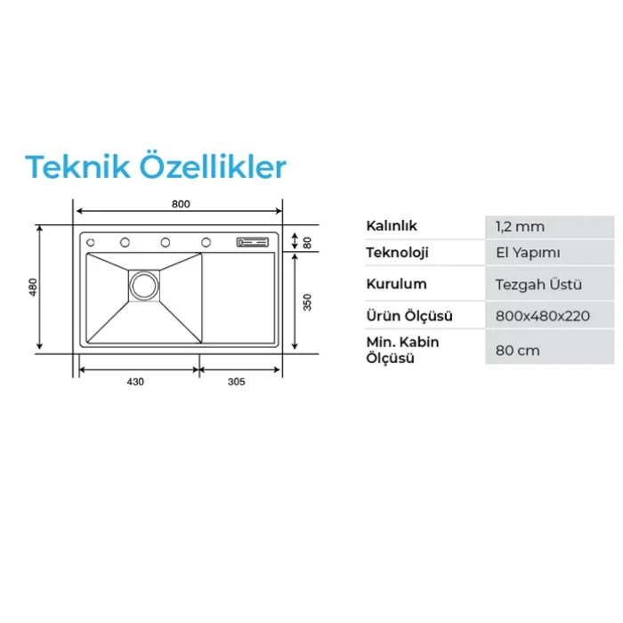 Crauf Lusso 1055 İnoks
