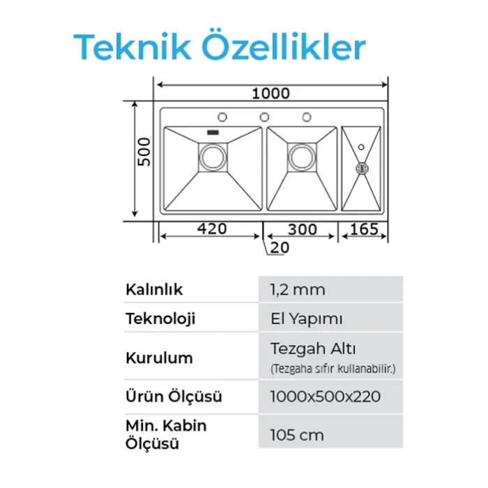 Crauf Lusso 1075 İnoks