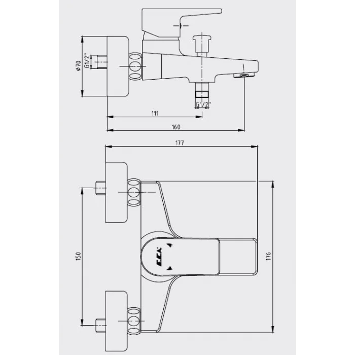 ECA Dalia Banyo Bataryası 102102488