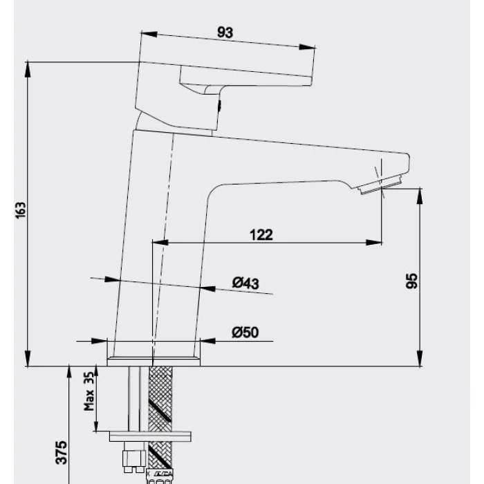 ECA Dalia Lavabo Bataryası 102188111