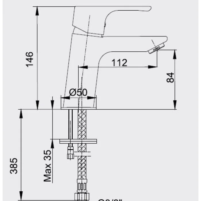 ECA Nıobe Lavabo Bataryası 102188053