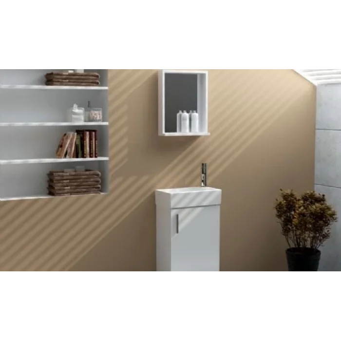 ECE Slim Smart 45 cm Banyo Dolabı Beyaz