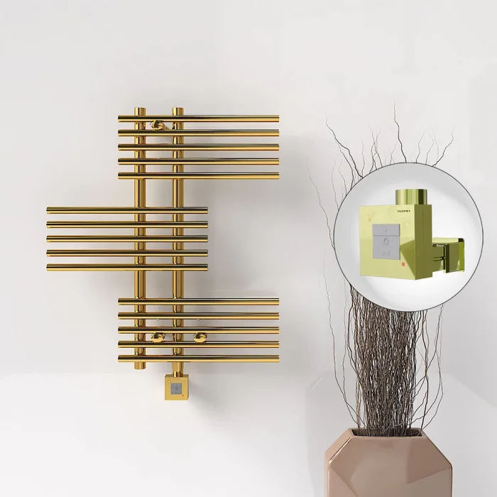 FIJI Elektrikli Havlupan 650x740 Altın (KTX1 Termostat) 200W