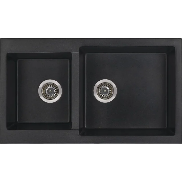 GL General Arcadıa Granit Evye 86x50 Metalik Antst