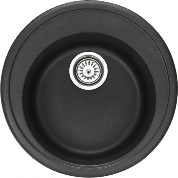 GL General Oval Granit Evye 51 Cm. Metalik Antrst