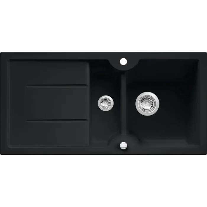 GL General Sonas 6 S Siyah Seramik Evye