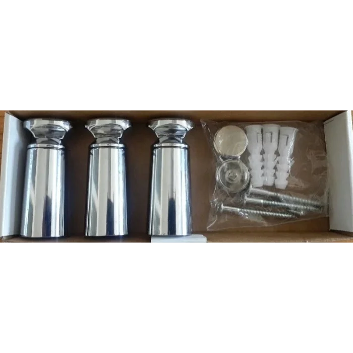 Havlupan Montaj Seti 3lü Krom Kör Tapalı