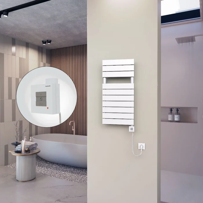 IBIZA Paslanmaz Çelik Havlupan 600x1165 Ayna Polisaj