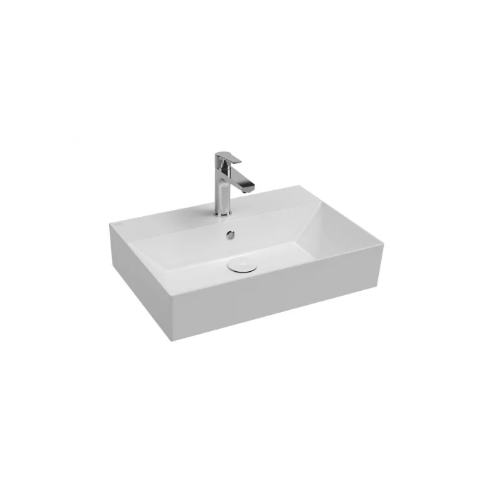 Isvea SistemaZ Tezgah Üstü Lavabo 60 cm - Beyaz