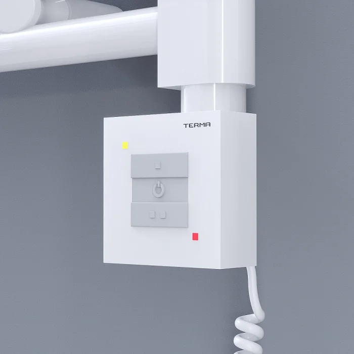 Ktx1 Havlupan Rezistansı Kontrol Paneli Spiral Kablolu Beyaz