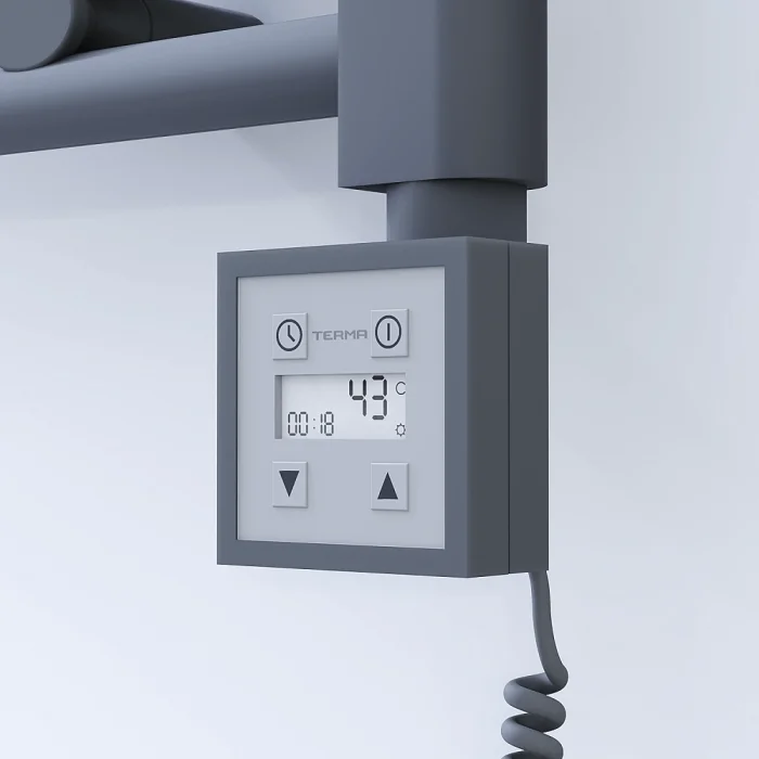 Ktx3 Havlupan Rezistansı Kontrol Paneli Spiral Kablolu Antrasit