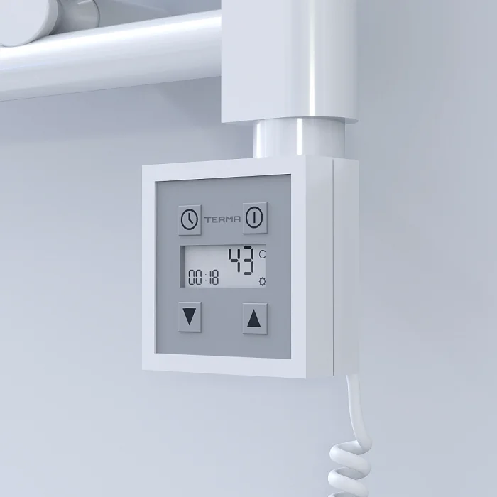 Ktx3 Havlupan Rezistansı Kontrol Paneli Spiral Kablolu Beyaz