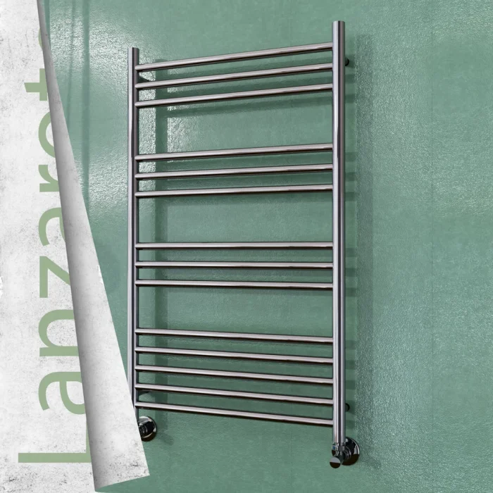 LANZAROTE Paslanmaz Çelik Havlupan 600x1000 Ayna Polisaj