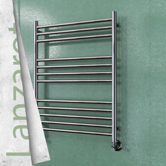 LANZAROTE Paslanmaz Çelik Havlupan 600x800 Ayna Polisaj