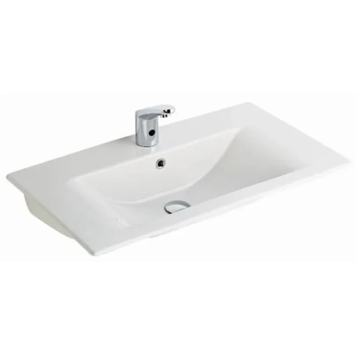 Luna Flat Lavabo 80 Cm. Mob.Geçmeli H-Extra