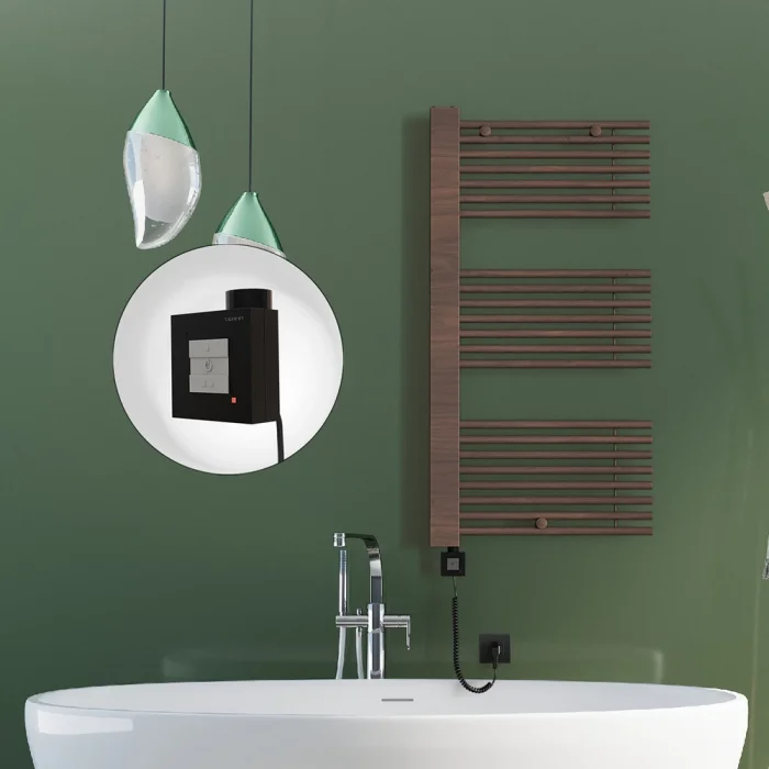 MALE Elektirikli Havlupan 600x1190  Ahşap  (KTX1 Termostat) 1000W