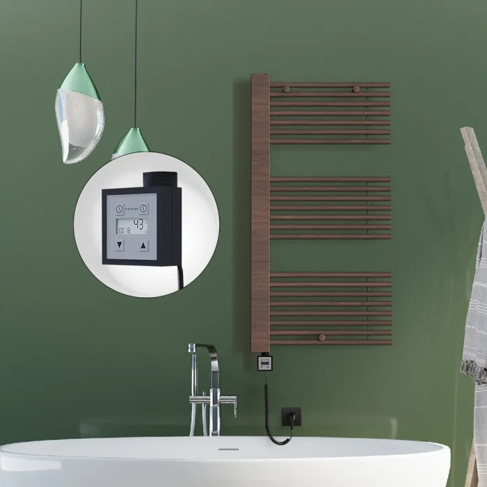 MALE Elektirikli Havlupan 600x1190  Ahşap  (KTX3 Termostat) 1000W