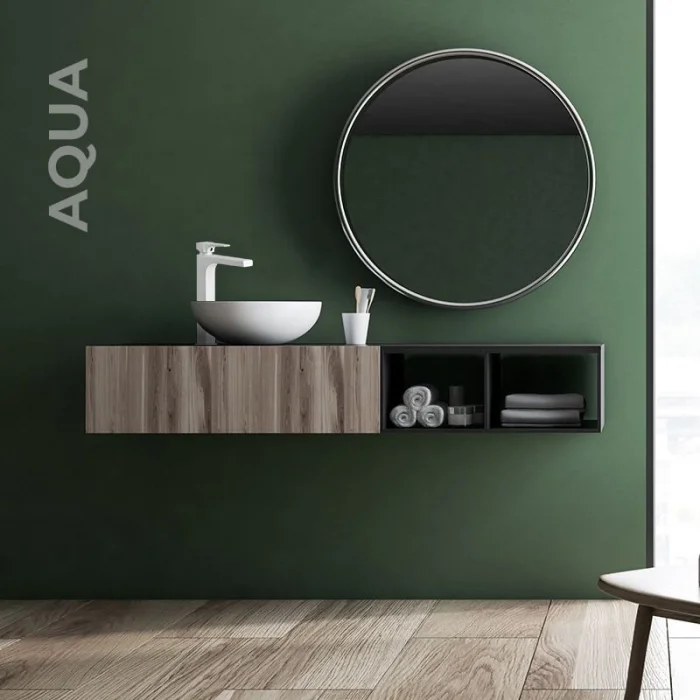 Newarc Aqua Çanak Tipi Lavabo Bataryası Beyaz