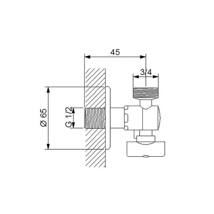 Newarc Çamaşır Musluk Küresel