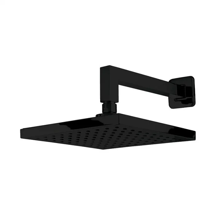 Newarc Corner Duş Başlığı Siyah