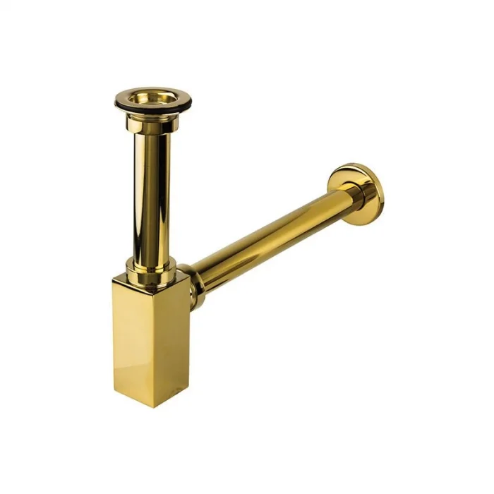 Newarc Corner Lavabo Sifonu-Altın