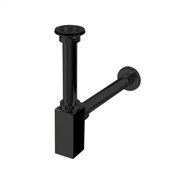 Newarc Corner Lavabo Sifonu-Siyah