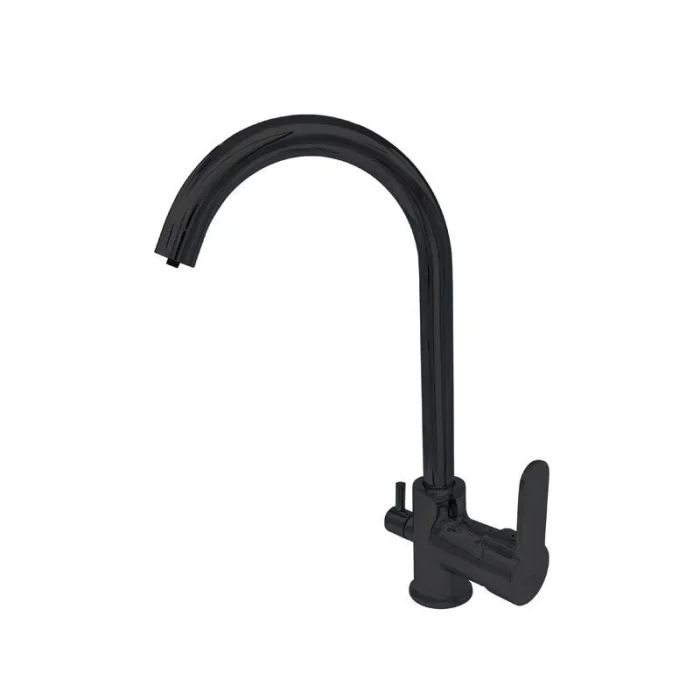 Newarc Domıno Arıtma Su Girişli Evye Bat.Siyah