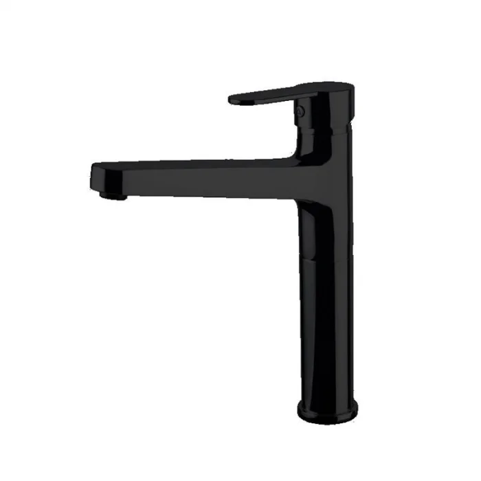 Newarc Domıno Çanak Tipi Lavabo Bataryası Siyah