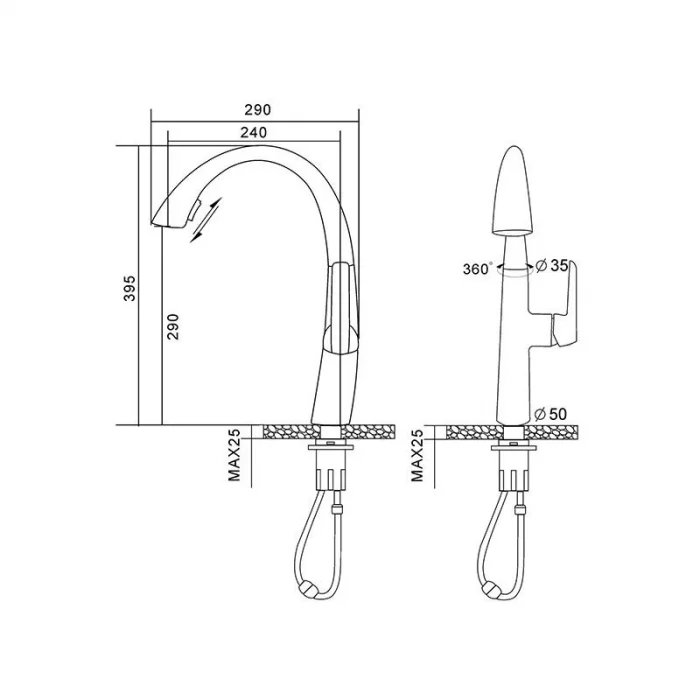 Newarc Energy Gizli Spiralli Evye Bat.(Siyah)Yeni