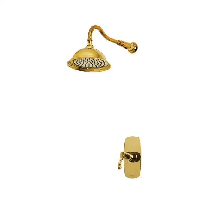 Newarc Golden Ankastre Duş Bataryası Altın