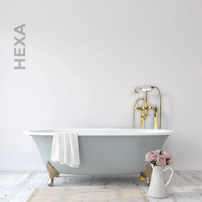 Newarc Hexa Tabandan Banyo Bataryası Altın
