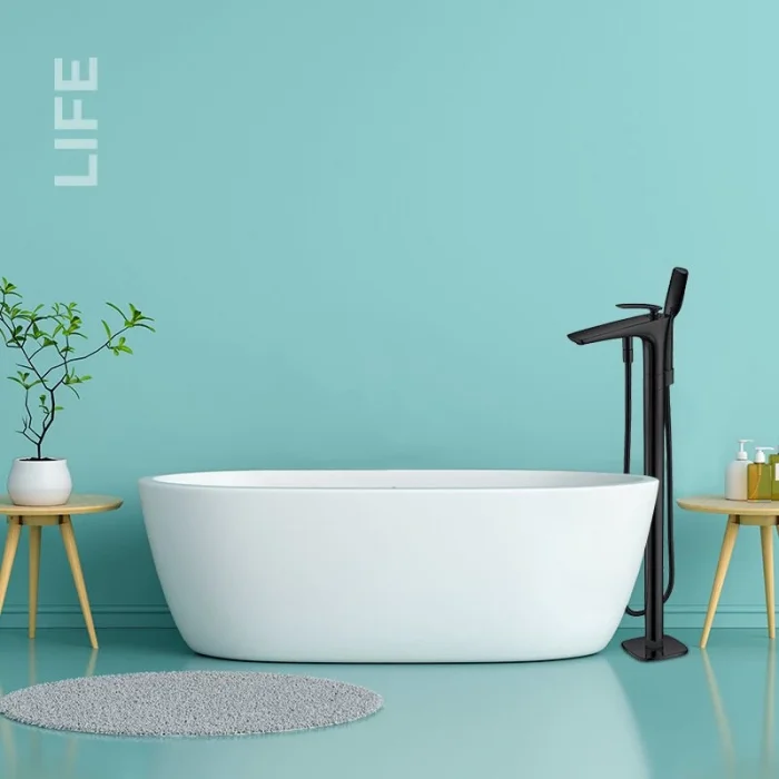 Newarc Lıfe Tabandan Banyo Bataryası Siyah