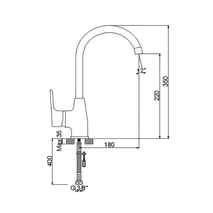 Newarc Loft  Evye Bataryası Siyah