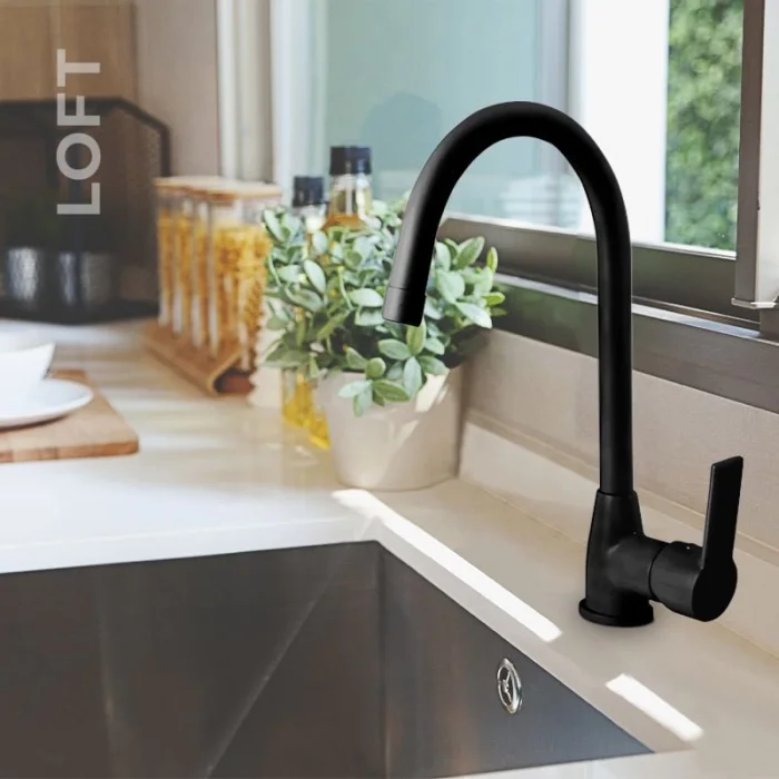 Newarc Loft  Evye Bataryası Siyah