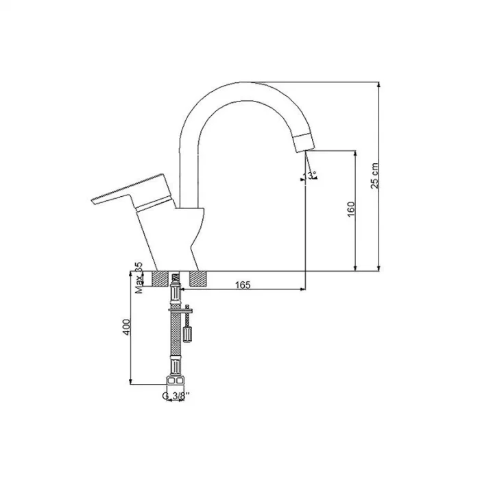 Newarc Master Dönerli Evye Bataryası
