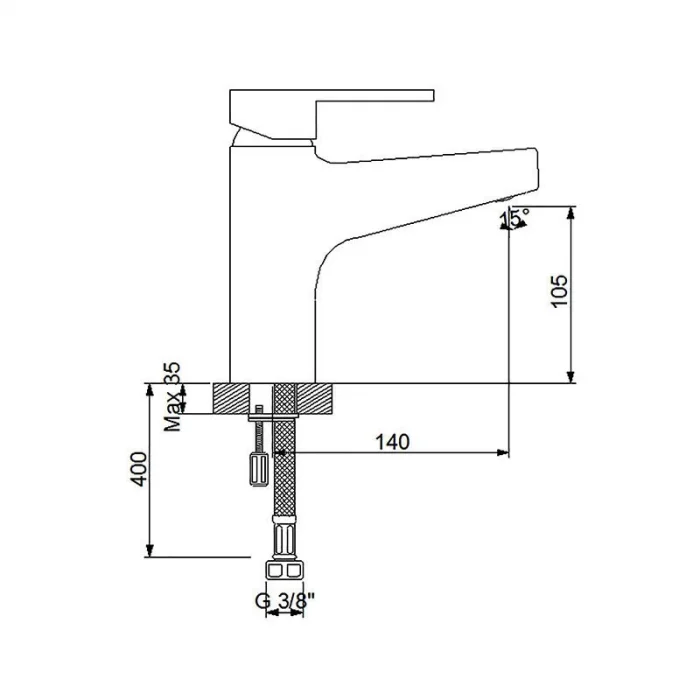 Newarc Master Yüksek Lavabo Bataryası