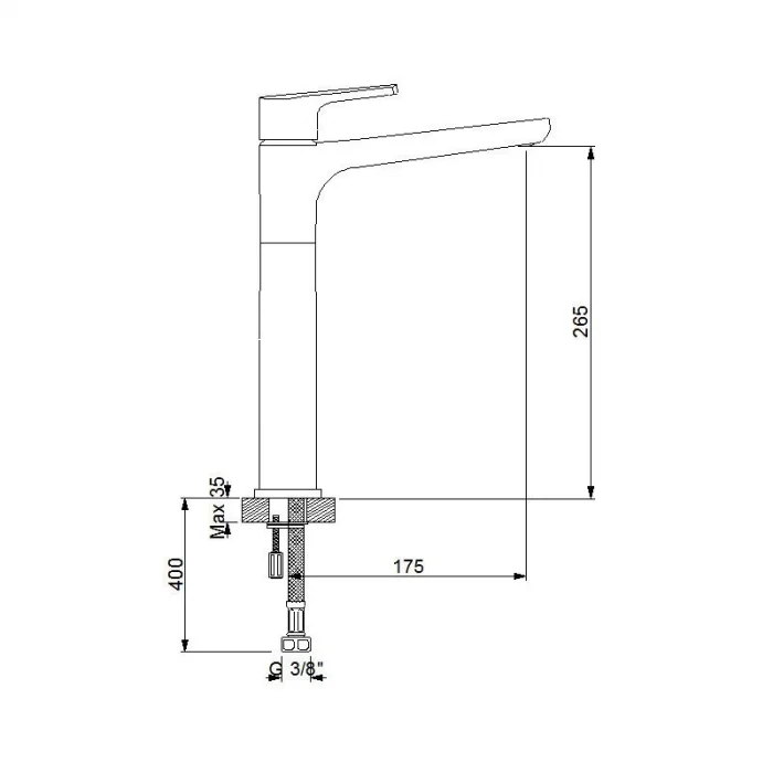 Newarc Newart Çanak Tipi Lavabo Bataryası (Yeni)