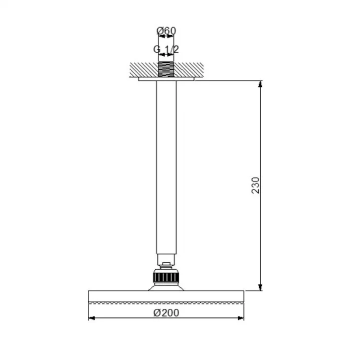 Newarc Newart Duş Başlığı