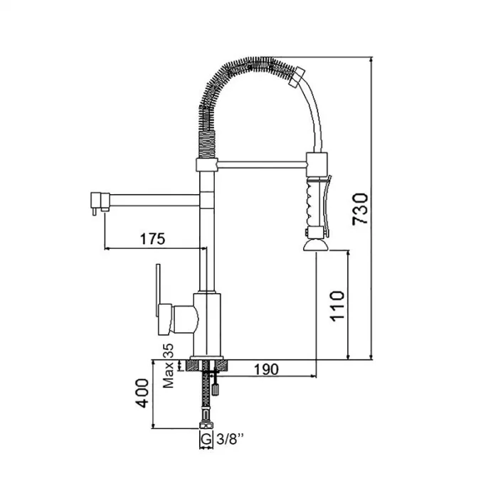 Newarc Newart Endüstriyel Evye Bataryası