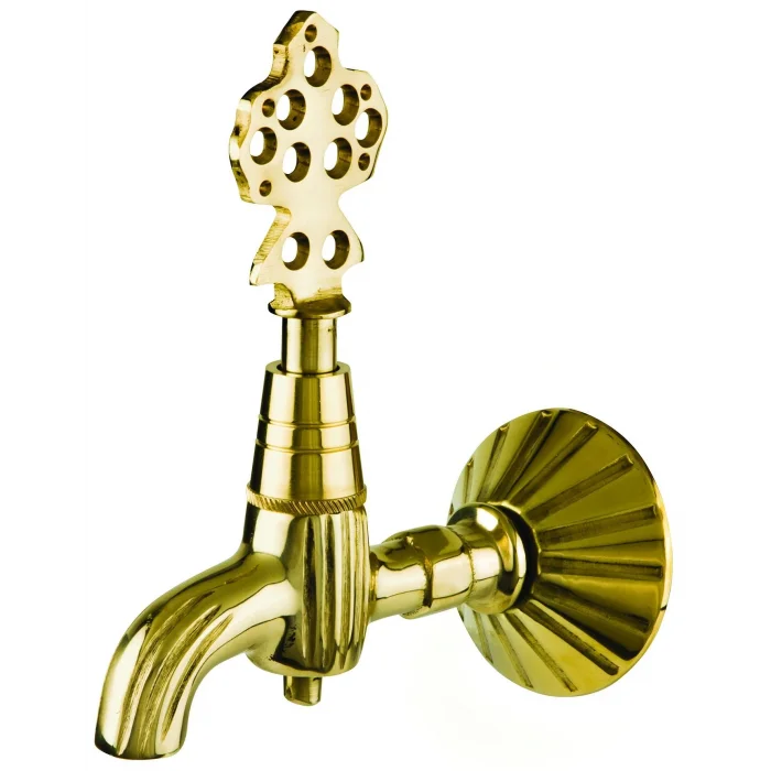 Newarc Nostalgıc Osmanlı Musluk Sarı