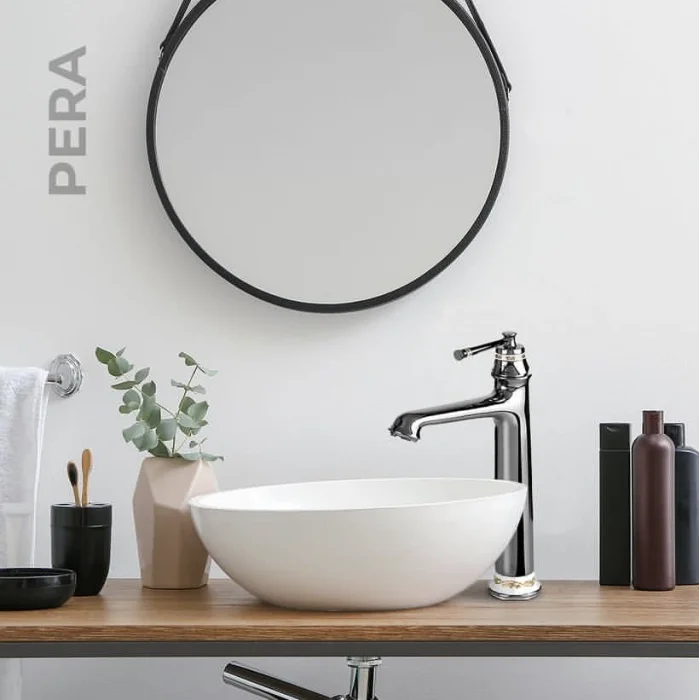 Newarc Pera Çanak Tipi Lavabo Bataryası