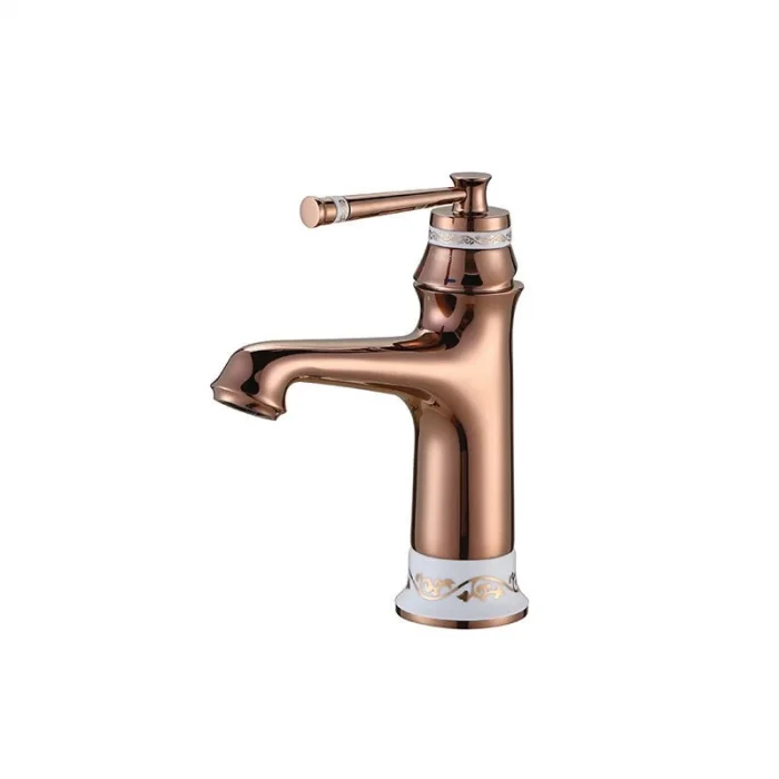 Newarc Pera Lavabo Bataryası Parlak Bakır