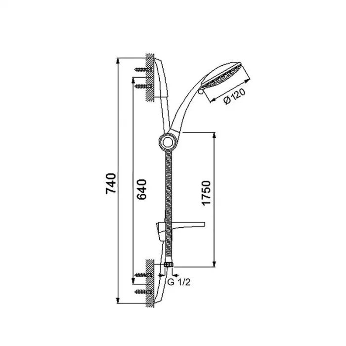 Newarc River Banyo Üst Takım 5F