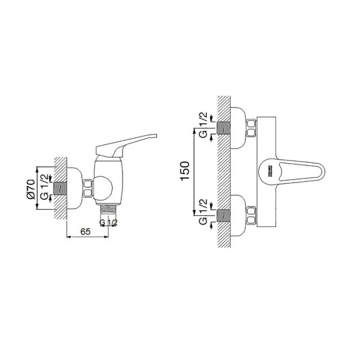 Newarc Smart Duş Bataryası
