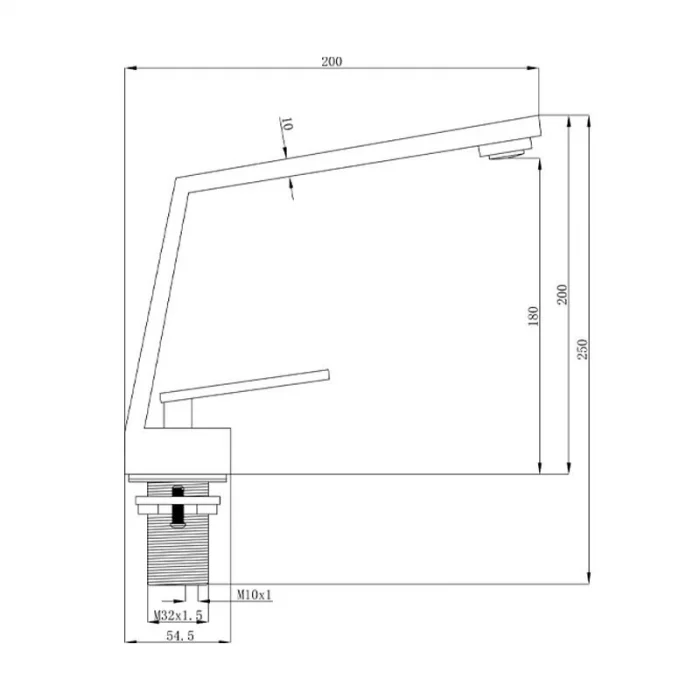 Newarc Step Hole Lav.Bataryası Siyah