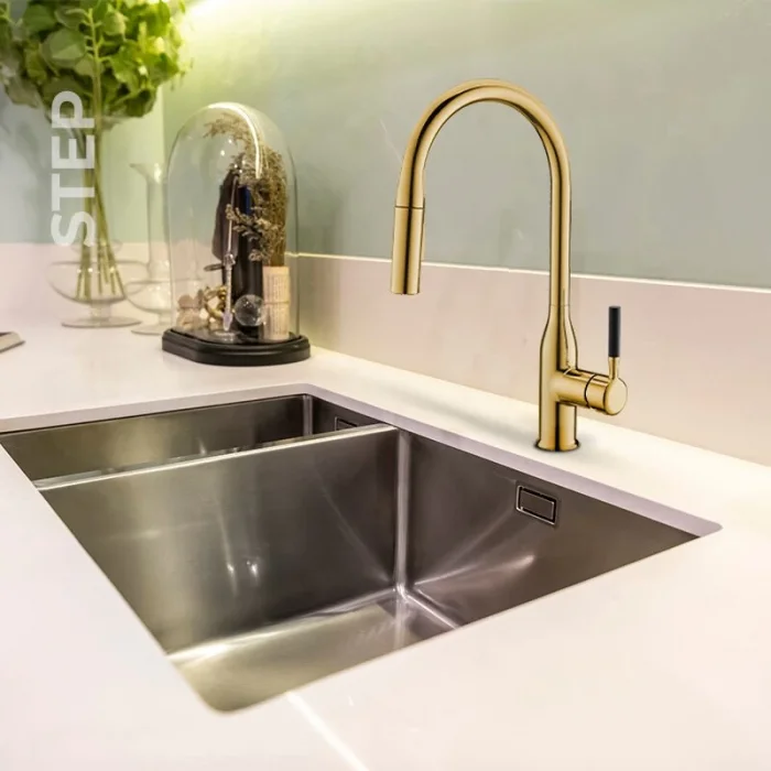 Newarc Step Spiralli Evye Bataryası Altın